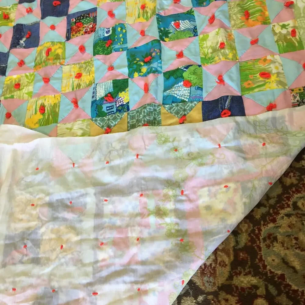 Vintage handmade quilt